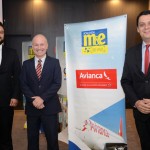 Erik Santana, Marcelo Figueiredo e Adriano Prado, da Avianca