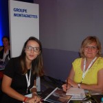 Erika Carrijo, da Sensation Travel Designer, e Natasha Blanc-Gonnet, do Groupe Montagnettes