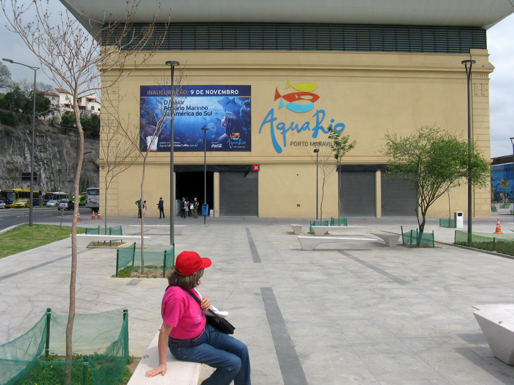 Fachada do AquaRio
