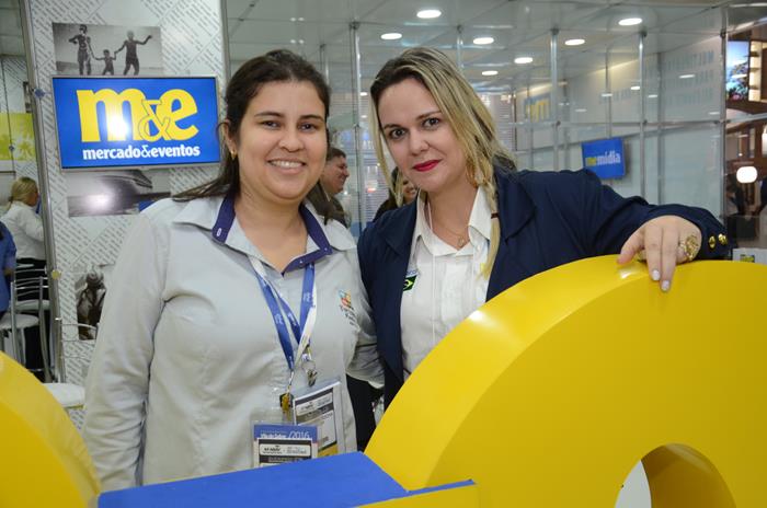 Fernanda Rocha, da Aprecesp, e Natália Laudisio, do M&E