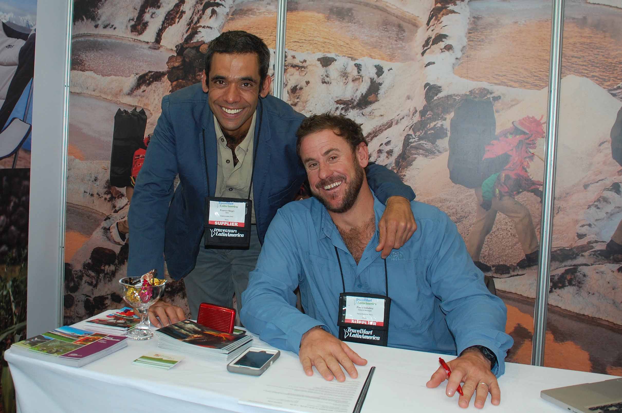 Franco Negri, da Explorandes Peru e Piero Vellutino, da Terra Explorer Peru Franco Negri, da Explorandes Peru e Piero Vellutino, da Terra Explorer Peru
