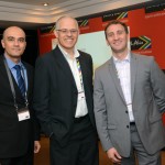 Franklin Gomes, Altamiro Medici e  Fabio Marasca, da South African Airways