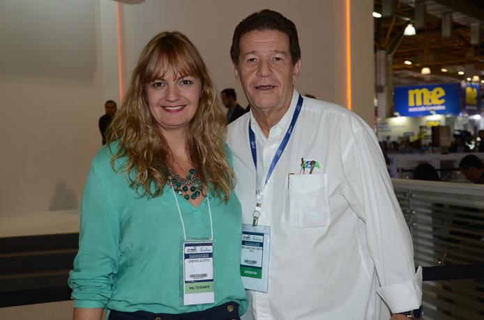 Gabriela Otto, e Wellington Costa, da GBTA