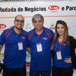 Gabril, Celso e Juliana Miranda, da LM Turismo