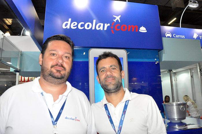 Gaston Boinard e Fabrízio Cavallini, da Decolar