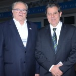 Goiaci Guimarães com Luiz Eduardo Falco, da CVC