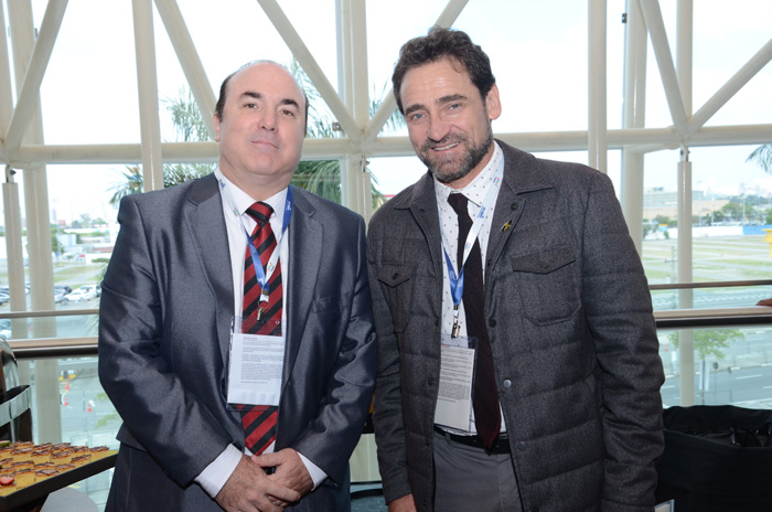 Gustavo Arrais, da Setur MG, e Milton Zuanazi, da SBTUR