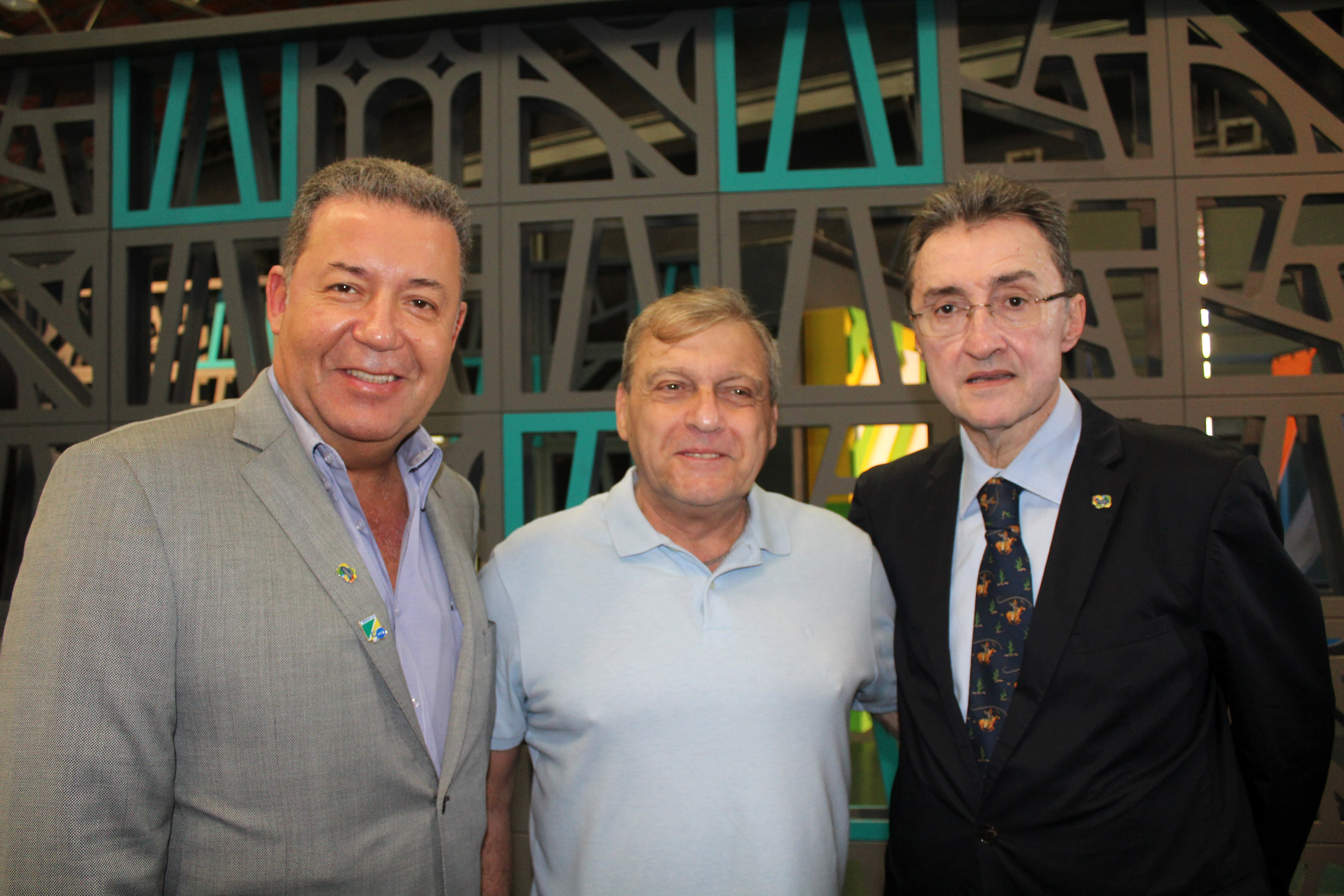 Alexandre Sampaio, Salvador Saladino e Eraldo Alves