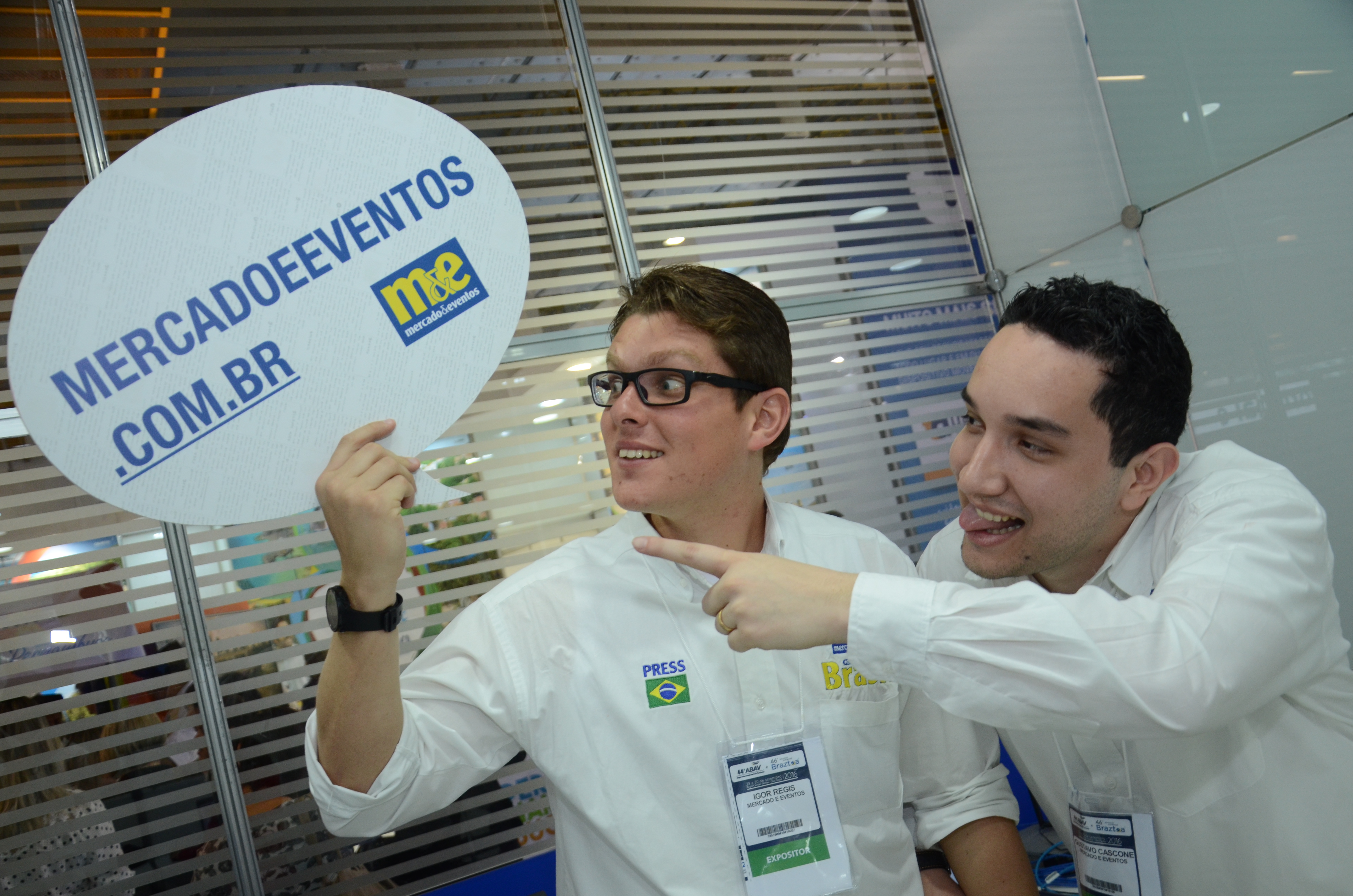 Igor Regis e Gustavo Cascone, do M&E