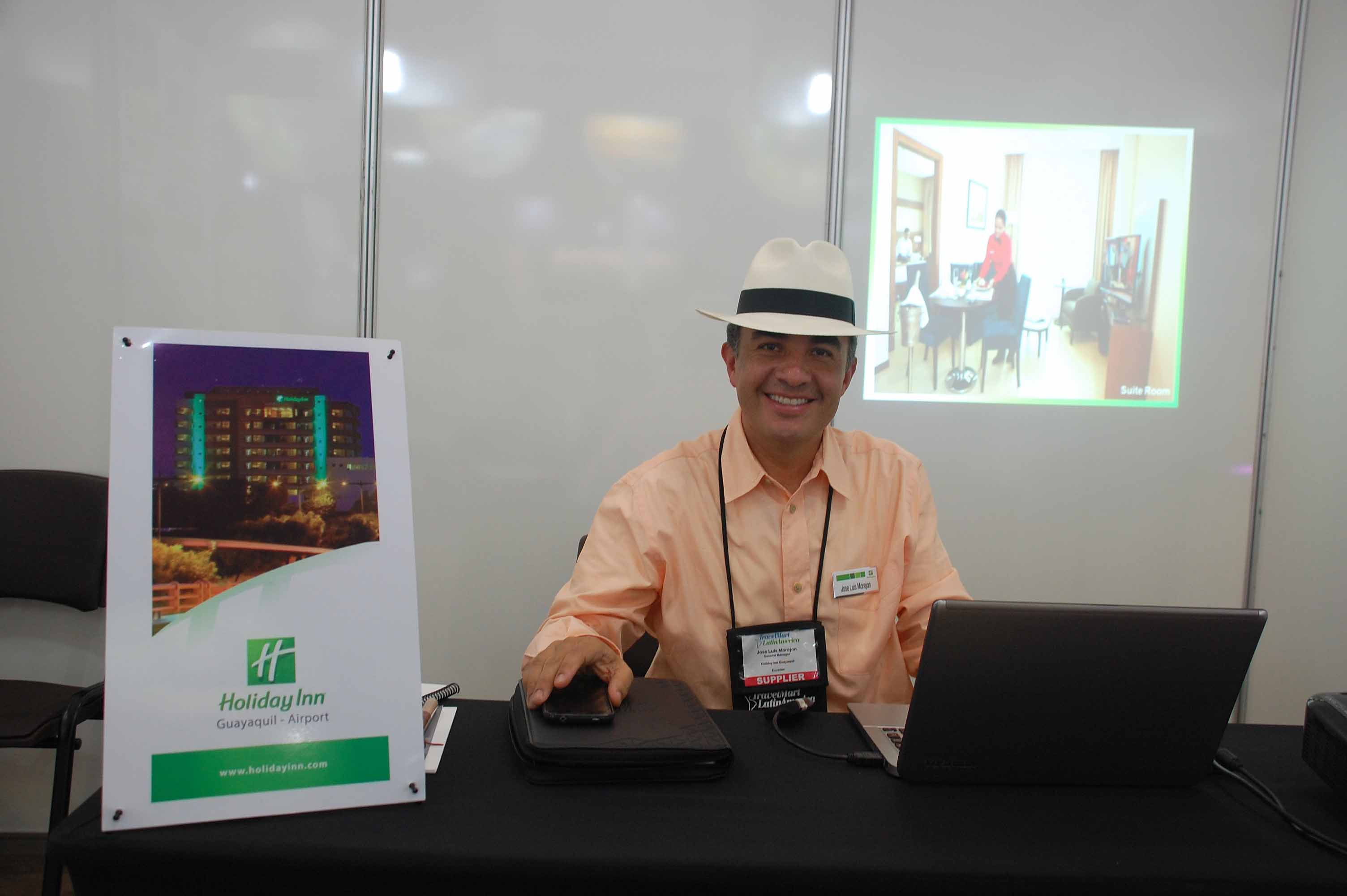 José Luis Morejon, do Holiday Inn Guayaquil Airport