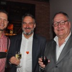 Jan König, do Sixt Brazil, com Osvaldo Metartoni e Oscar Kedor, da Mobility