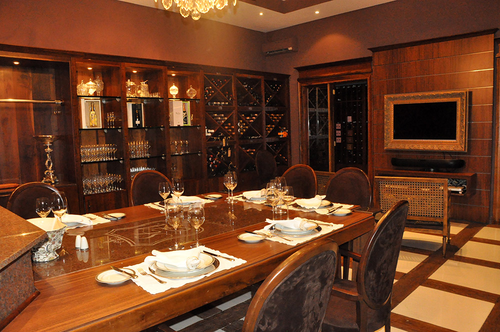 Jantar na adega do St Andrews