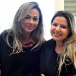 Keila Caldas e Aline Pavan, da Orinter Tour & Travel