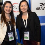 Kelly Castange e Aline Haranaka, da Aviesp