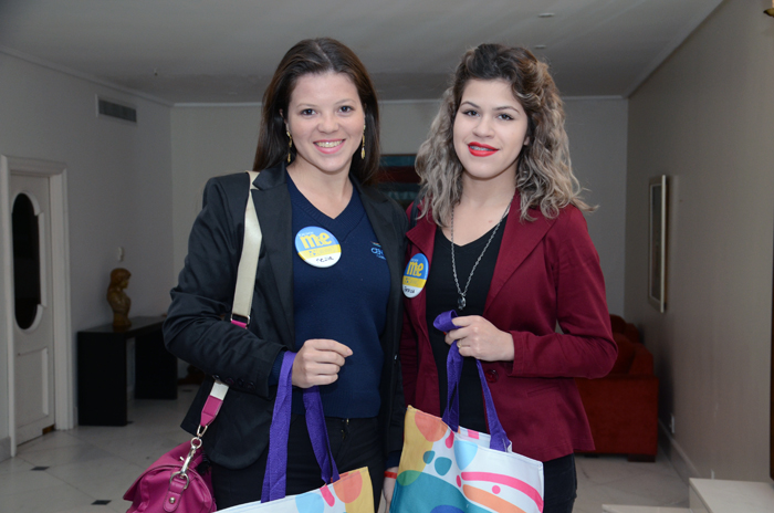 Kezia Avila e Patricia Diniz, da Centro Sul Turismo Kezia Avila e Patricia Diniz, da Centro Sul Turismo