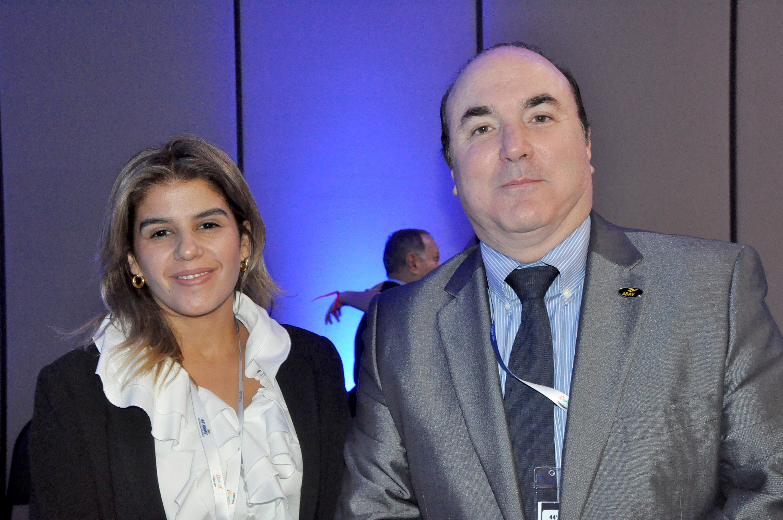 Kércia Costa, da Setur-PI, e Gustavo Arrais, da Setur-MG