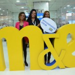Lidiane Freitas, do Hotel Jangadeiros (Centro), e Deise Gomes e Andrea Coutinho, da Enotel Hotels & Resorts