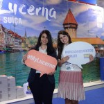 Luciana Fernandes, do M&E, e Maria Claudia de Paula, da Empetur