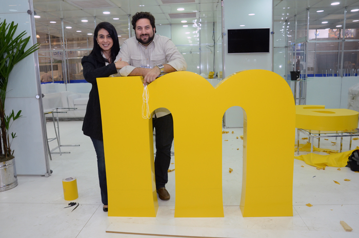 Luciana Fernandes e Vitor Bauab, do M&E
