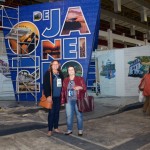 Marcia Pessoa e Cleá Cortez, Estande do Rio Janeiro