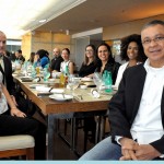 Marcos Pessuto, da Flytour, Renata Maida, da MMTgapnet, Salomão Costa, da Pomptur, Silvia Russo, da Trend, Mary Terra, da MMTgapnet, e Flávia Louro, da Zarpo