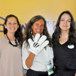 Mari Masgrau, do M&E, entre Carol Sales, da FSB, e Paula Hall, da Disney