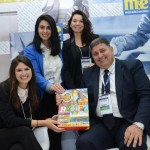 Maria Claudia de Paula, da Empetur, Luciana Fernandes, do M&E, Luciana Nunes, da Exclusiva BR, e Mustafá Dias,  secretario adjunto da secretaria de turismo de Recife