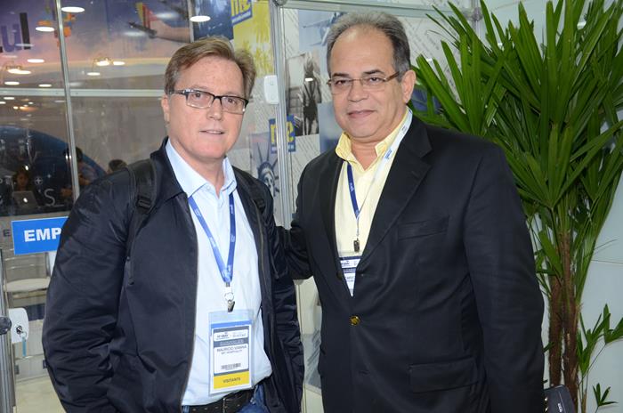 Mauricio Vianna, da Net Hospitality, e Ricardo Lopes, da Touristcard Assistance