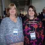 Megui Travi, da Abav RS, e Rita Vasconcelos, da Abav