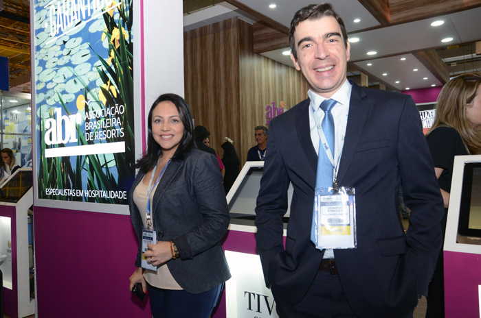 Milena Freire e Leonardo Stangueti, do Tivoli Hotels