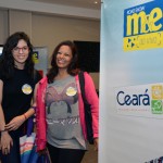 Natalia Dalcin, da Ancoradouro, e Magda Moreira, da Selfie Travel Turismo