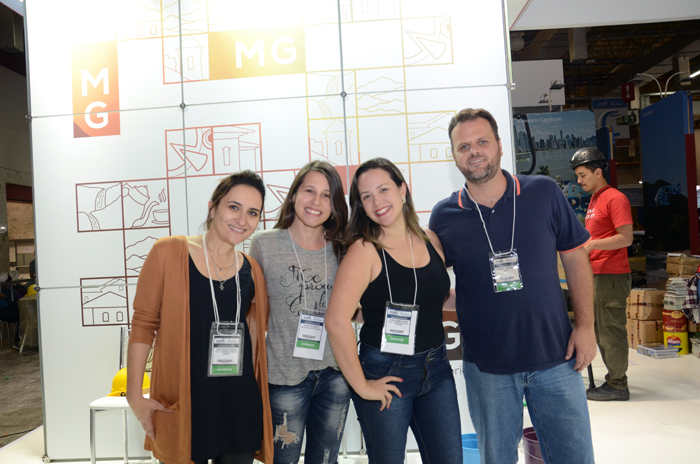 Nathalia Farah, Thalita Brito, Carolina Paiva e Daniel Marques