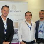 Olivier Lagane, da Beachcomber Resorts & Hotels, e Francisco Fermini, da Americanreps