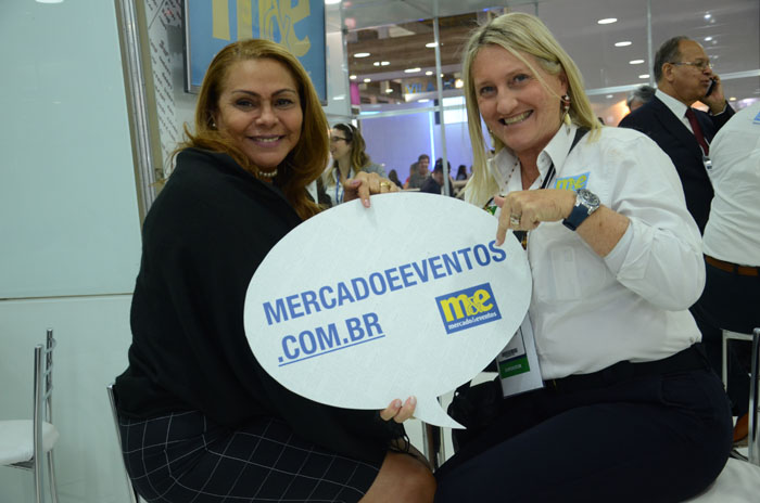 Oreni Braga, secretaria de Turismo da Amazonas, e Rosa Masgrau, do M&E