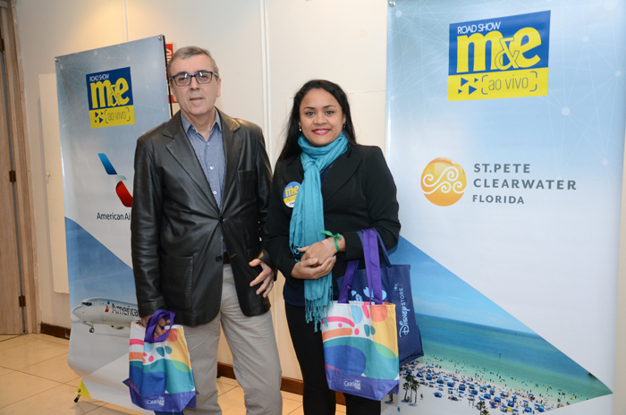 Paulo Almeida e Karen Souza, da Victor Travel Paulo Almeida e Karen Souza, da Victor Travel