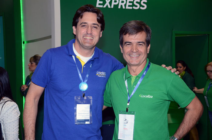 Paulo Chequetti, da Unidas, e Paulo Henrique Pires, da Localiza