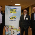 Paulo Oliveira, Rogério Mendes e Douglas Silva, da CVC