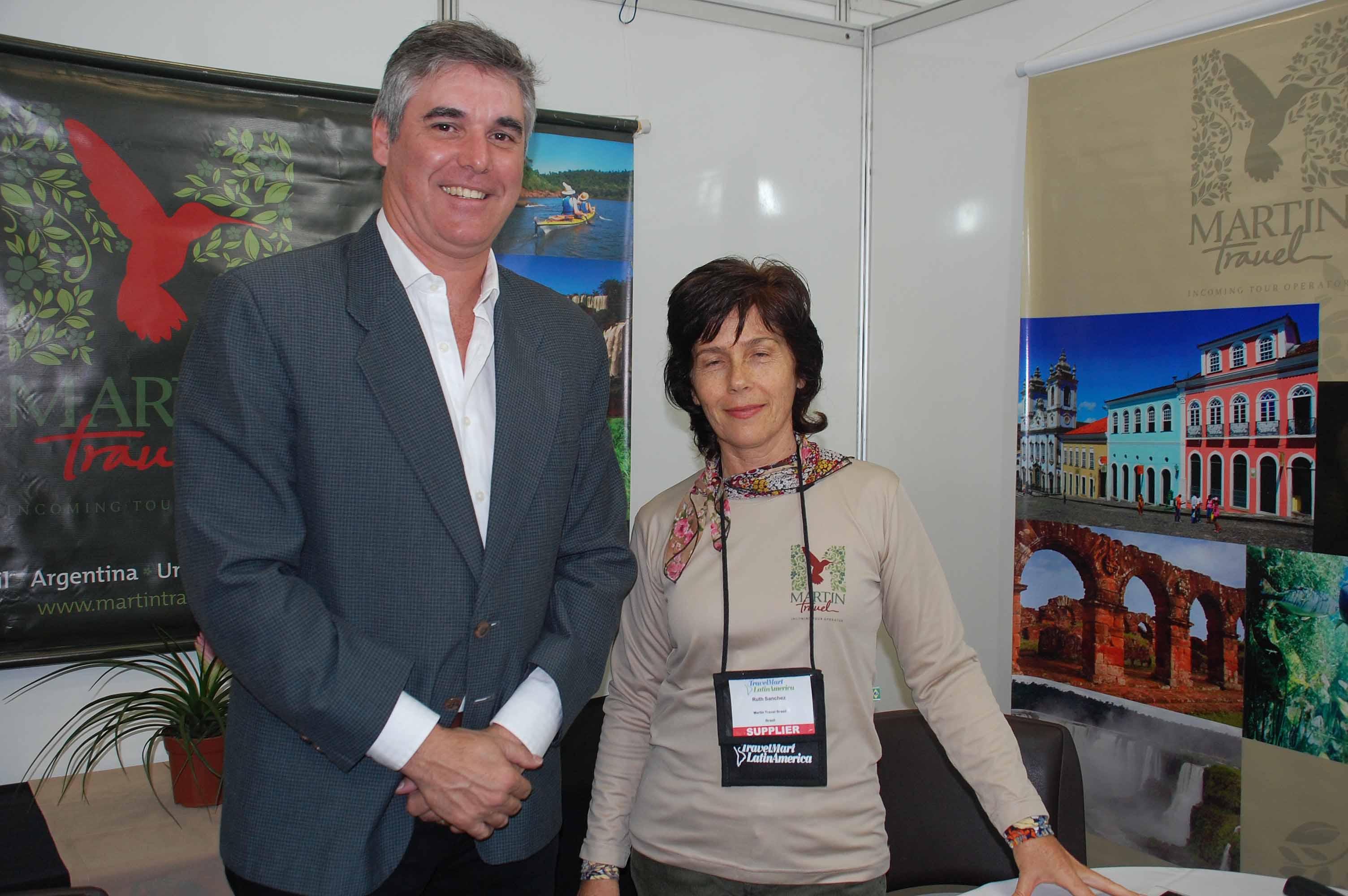 Pedro Mastroianni e Ruth Sanchez, da Martin Travel