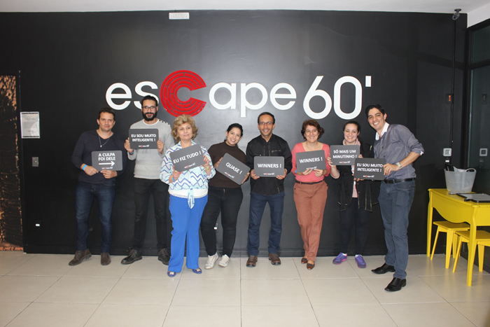 Primeiro grupo comenta a experiência Primeiro grupo comenta a experiência