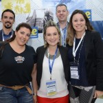 Priscila Camillis, da Eaglerider, Carolina Mokshi, do Unique Travel, Claudia Lobo, da Wolf, Eduardo Genekian, da CWW, e Fábio Aulísio, da Unique Travel