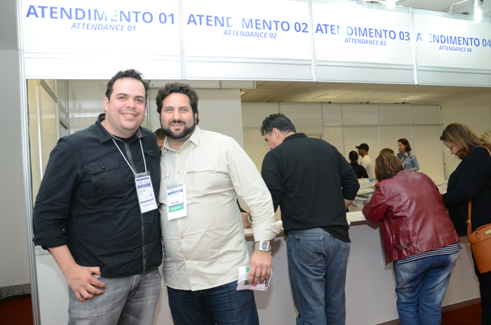 Renato Medina, da Promo, e vitor Bauab, do M&E