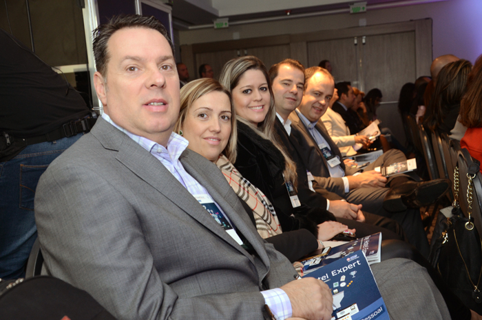 Ricardo Aly, da HPlus, Andreia Chiarato, da R1, Anelise Longo, do Fohb, Raffaele Cecere, da R1, e Cesar Nunes, do The Royal Palm Plaza Ricardo Aly, da HPlus, Andreia Chiarato, da R1, Anelise Longo, do Fohb, Raffaele Cecere, da R1, e Cesar Nunes, do The Royal Palm Plaza