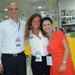 Ricardo Roman e Daniela Roman, da Interamerican, e Mari Masgrau, do M&E