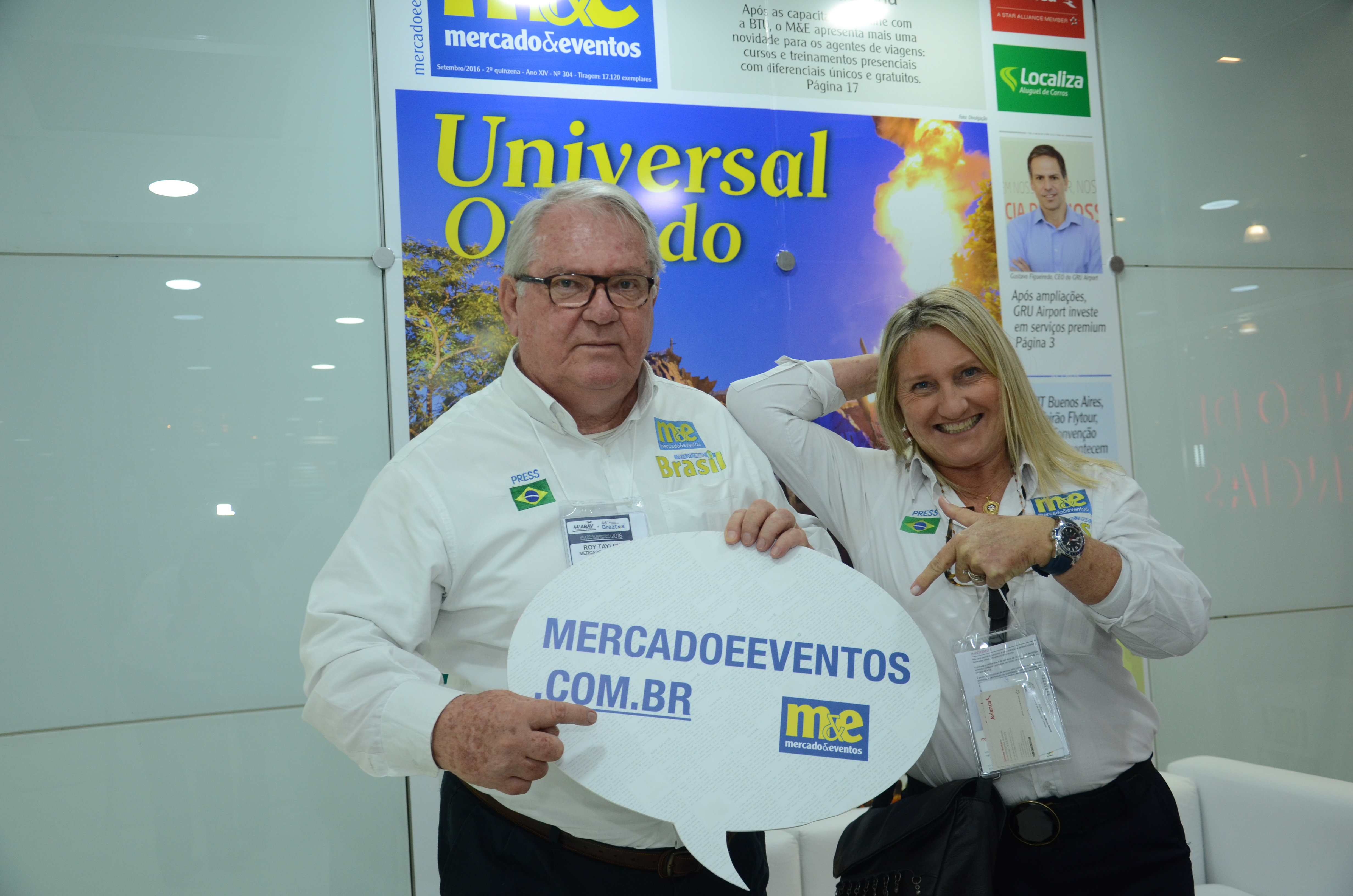 Roy Taylor e Rosa Masgrau, do M&E
