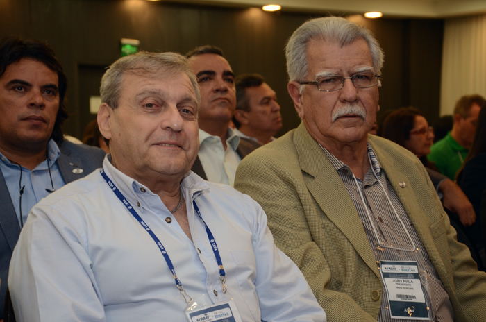 Salvador Saladino, conselheiro Abav RJ, e João Ávila, presidente da Abav Sergipe