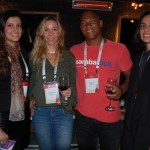 Sheila Grecco, do SG, Juliana Guioto e Daniel Lima, do Vila Barracuda e Filipa Beiroco, do Brisas do Espelho