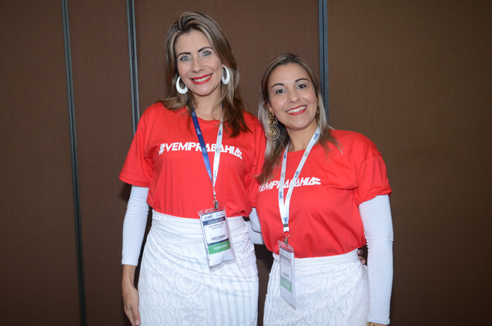 Silvana Lins e Alessandra Veiga, da Bahiatursa Silvana Lins e Alessandra Veiga, da Bahiatursa