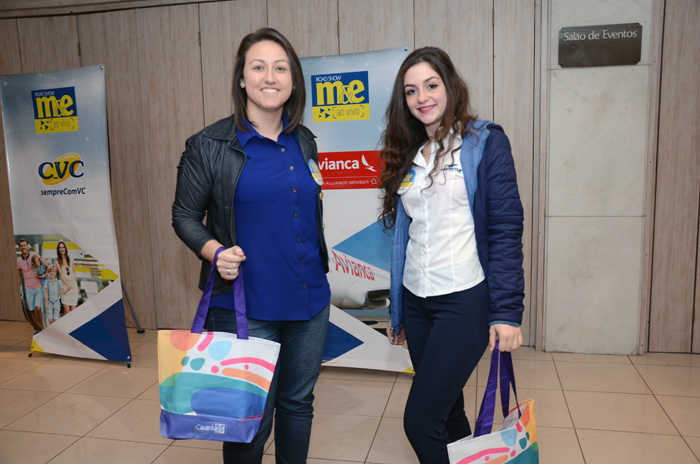 Tamiris Ribeiro e Gabriela Heck, da Venatur Viagens Tamiris Ribeiro e Gabriela Heck, da Venatur Viagens