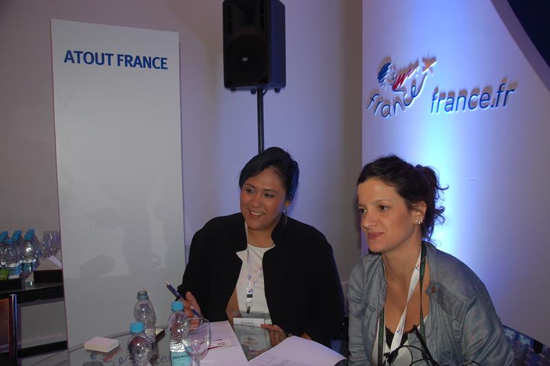 Tatiana Angelini e Izabèle Pesinato, da Atout France