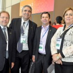 Valdir Walendowsky, da Santur, Guilherme Gomes, do Complexo Itaipu, Lourenço Kurten e Ivone Barofaldi, de Foz do Iguaçu